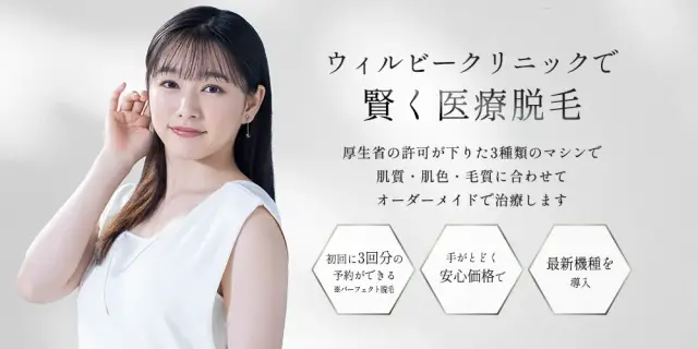 WILLBE CLINICの公式バナー