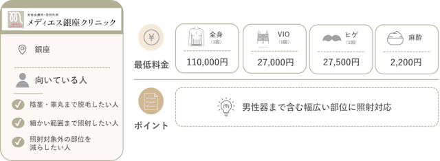メディエス銀座クリニック　紹介