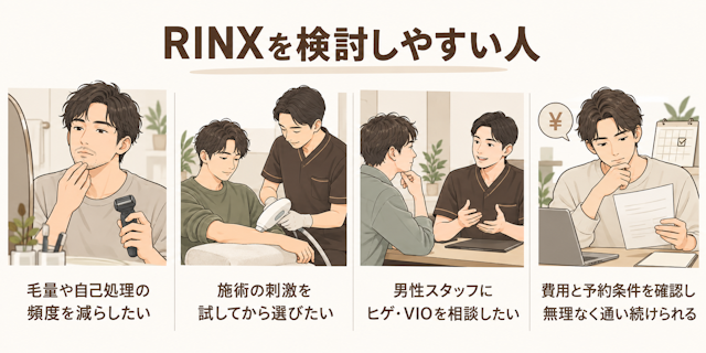 RINXが向いている人
