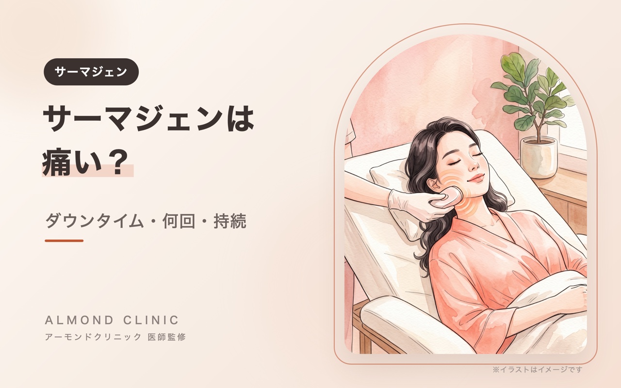 サーマジェンは痛い？ダウンタイム・何回・持続